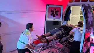 Las víctimas tuvieron que ser trasladadas de emergencia al hospital.