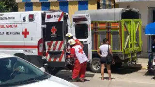 Aunque recibió atención de paramédicos, fue necesario trasladarla al hospital