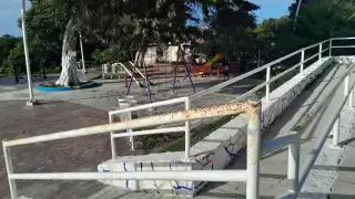 Están cansados de tener que aguantar a los delincuentes que han tomado el parque como guarida