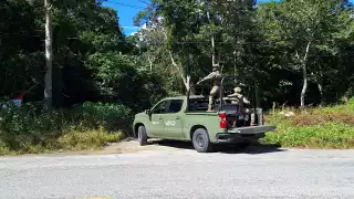 Los cuerpos abandonados junto a la carretera, además de estar embolsados, también estaban encitados