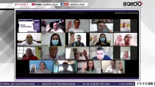 Los miembros del consejo sesionaron de manera virtual