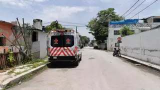 El incidente ocurrió en una cuartería de fachada blanca con verde en la calle 32-B entre 46 y 48.