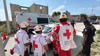 Albañiles dan golpiza a presunto ladrón en Campeche tras sorprenderlo robando