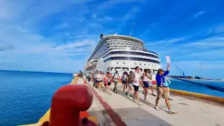 Prevén el arribo a Yucatán de al menos 158 cruceros, con 400 mil pasajeros, durante 2025