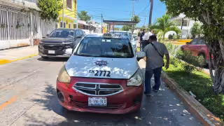 Choque por alcance provoca tránsito lento en avenida 26
