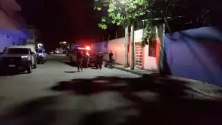 La lugar llegaron elementos de la Policía Estatal