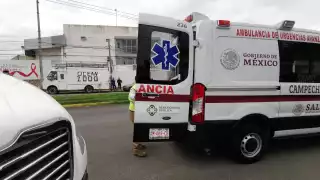 Paramédicos llegaron al lugar