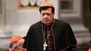 El cardenal emérito Norberto Rivera Carrera