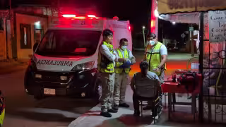 Una mujer sufrió una descompensación física en la colonia Lomas Delicias.