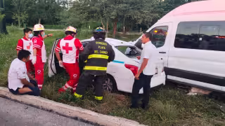 Fatal accidente en la carretera federal 307 deja dos muertos cerca de Playa del Carmen