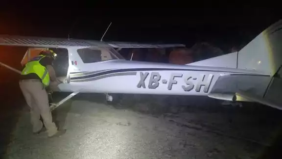 Las autoridades informan que no hubo lesionados. 