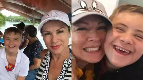 Lety Calderón y su hijo tienen una gran relación de madre e hijo