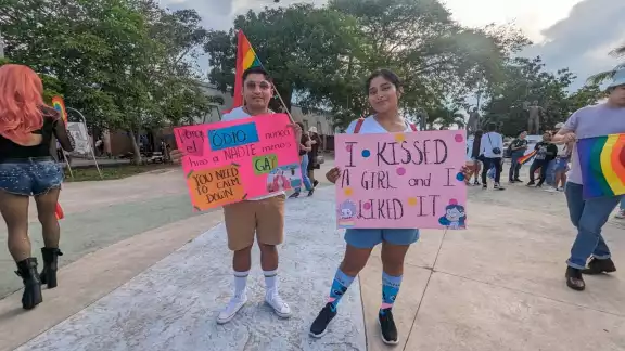 Marcha LGBT+ en Chetumal Marcha LGBT+ en Chetumal