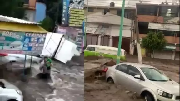 Un hombre arriesgó su vida para salvar a un bebé atrapado en la corriente Un hombre arriesgó su vida para salvar a un bebé atrapado en la corriente