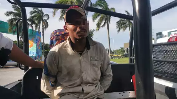 El hombre fue detenido y entregado a la Vicefiscalía de Carmen