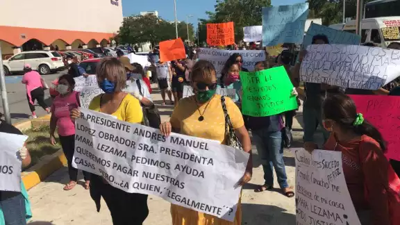Los afectado piden al gobierno municipal la pronta resolución Los afectado piden al gobierno municipal la pronta resolución