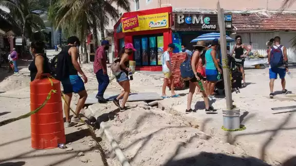 La Quinta avenida, se encuentra en plena remodelación La Quinta avenida, se encuentra en plena remodelación