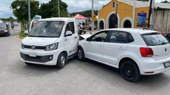 El auto fue el más afectado