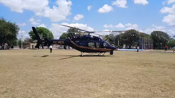 El paciente fue llevado de urgencia a otro centro médico