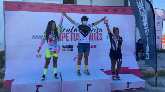 El pedalista cozumeleño dominó la competencia a plenitud El pedalista cozumeleño dominó la competencia a plenitud
