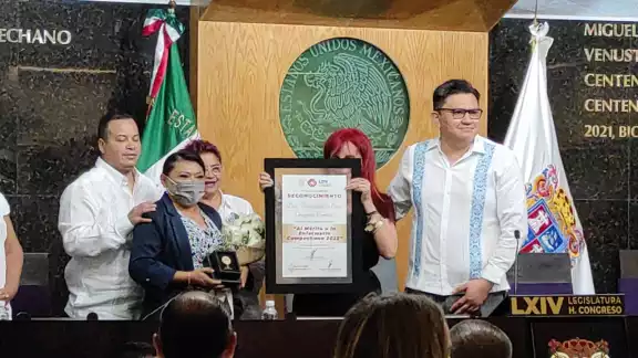 El evento estuvo encabezado por la gobernadora Layda Sansores San Román y tuvo como sede el Palacio Legislativo El evento estuvo encabezado por la gobernadora Layda Sansores San Román y tuvo como sede el Palacio Legislativo