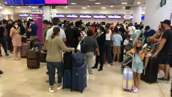 Se espera que el Aeropuerto Internacional de Cancún registre un aproximado de 500 vuelos para este 9 de mayo Se espera que el Aeropuerto Internacional de Cancún registre un aproximado de 500 vuelos para este 9 de mayo