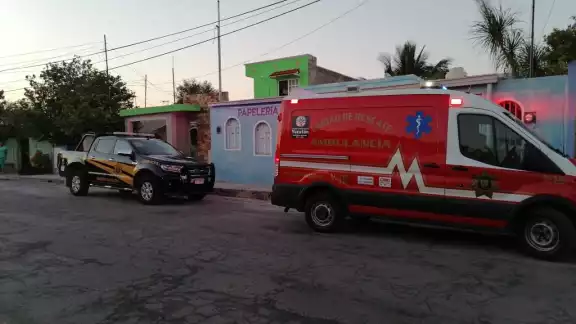 Una unidad médica acudió para intentar ayudar