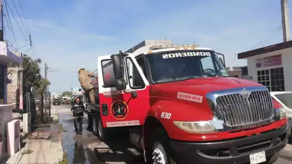 La dueña de la casa se encontraba cocinando al momento de la explosión La dueña de la casa se encontraba cocinando al momento de la explosión