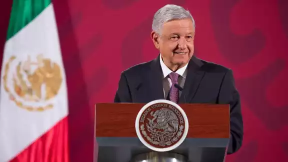 Presidente AMLO en conferencia de prensa