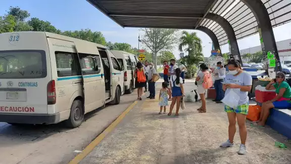 Fueron captados integrantes del sindicato de taxistas "Lázaro Cárdenas del Río"