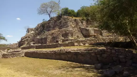 Esta zona arqueológica era muy visitada por los turistas Esta zona arqueológica era muy visitada por los turistas