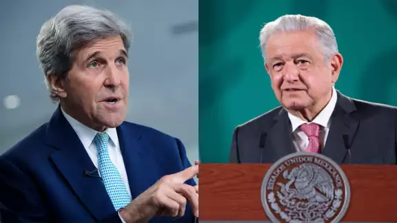 A la reunión con Kerry y AMLO también asisten empresarios y el embajador de los Estados Unidos en México A la reunión con Kerry y AMLO también asisten empresarios y el embajador de los Estados Unidos en México