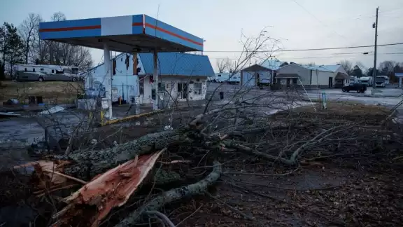 Varias localidades de Kentucky quedaron devastadas por el fenómeno Varias localidades de Kentucky quedaron devastadas por el fenómeno