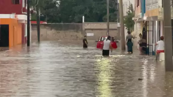 Las lluvias muy fuertes en Campeche podrían causar inundaciones Las lluvias muy fuertes en Campeche podrían causar inundaciones