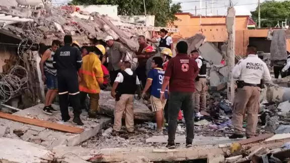 Hasta el momento no se descarta que la explosión fuera provocada por un cortocircuito o acumulación de gas