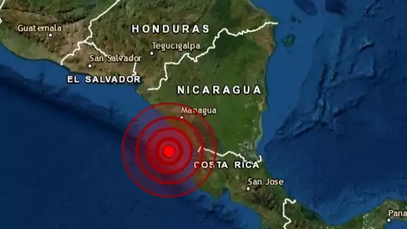 Hasta el momento no existe riesgo de tsunami según los datos ofrecidos por las autoridades nicaragüenses