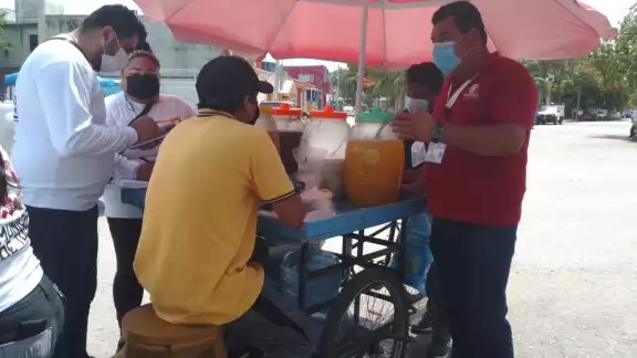La Copriscam Ciudad del Carmen realizaron la inspección en la zona del Chechén La Copriscam Ciudad del Carmen realizaron la inspección en la zona del Chechén