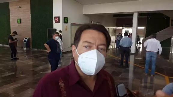 Mario Delgado indicó en Campeche que el INE se muestra estricto con respecto a la veda por la Revocación de mandato Mario Delgado indicó en Campeche que el INE se muestra estricto con respecto a la veda por la Revocación de mandato