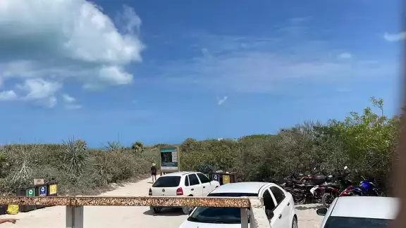 Un hombre sufrió el robo de su motocicleta cuando acampaba con amigos en Cancunito Un hombre sufrió el robo de su motocicleta cuando acampaba con amigos en Cancunito