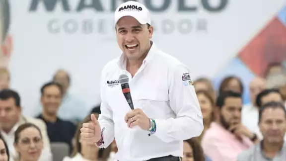 Manolo Jiménez dice ser el virtual ganador a la gubernatura de Coahuila Manolo Jiménez dice ser el virtual ganador a la gubernatura de Coahuila