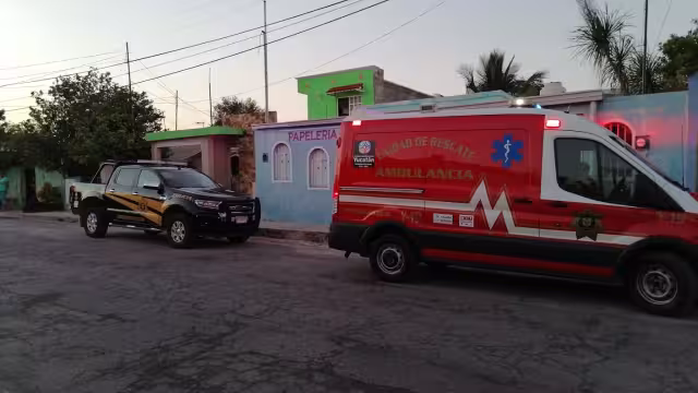 Una unidad médica acudió para intentar ayudar