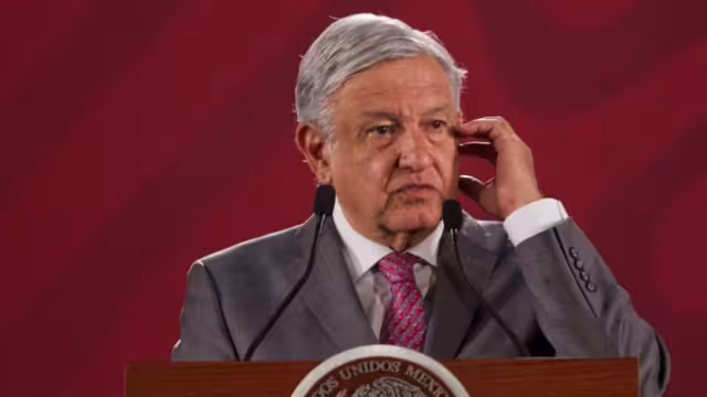 Presidente AMLO en conferencia de prensa