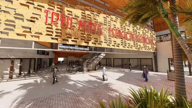 En la construcción se contemplan materiales vinculados con la industrialización del periodo chiclero