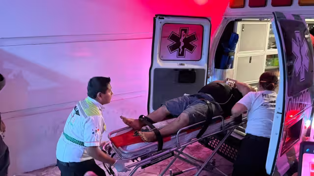 Las víctimas tuvieron que ser trasladadas de emergencia al hospital.