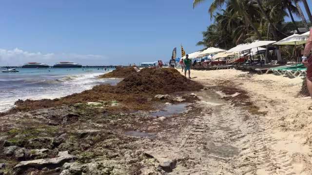 Las playas y otros sitios turísticos no registraron gran afluencia de visitantes