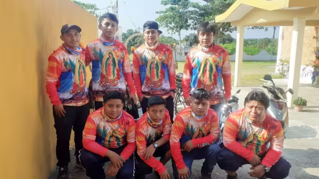 Es la cuarta ocasión que el joven de 22 años realiza esta peregrinación