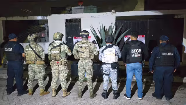 Uniformados de diferentes corporaciones participaron en el operativo.