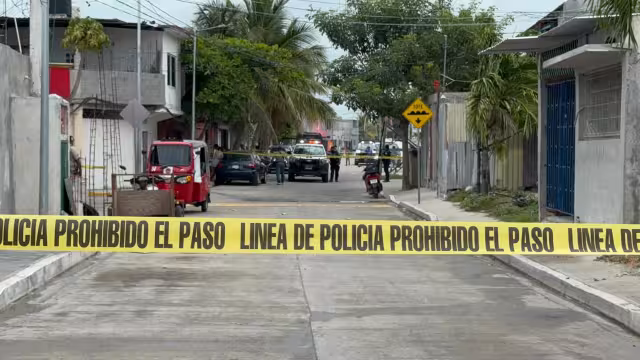 Ejecutan a un hombre en la colonia 23 de Julio, en Ciudad del Carmen.