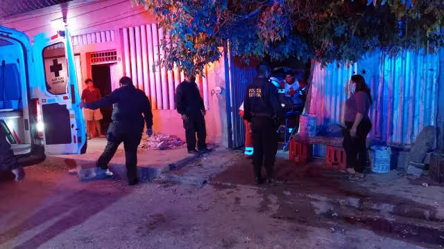 Familiares de lesionado dieron parte los números de emergencia para solicitar el apoyo de una ambulancia