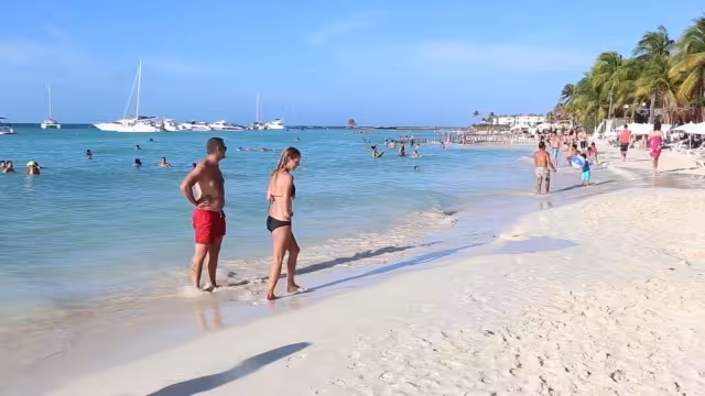 Estas playas reciben cada día en promedio de 4 mil a 5 mil visitantes